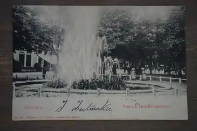 Autentyczny Haarlem Fontein Haarlemmerhout