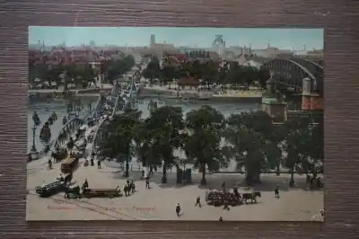 Rotterdam Panorama Koningsbrug en van de Takstraat Najlepsza cena