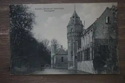 Popularny Oostkapelle Kasteel Westhove achterzijde