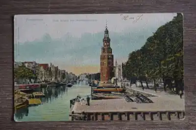 Amsterdam Schans met Montelbaanstoren Promocja