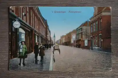 Den Haag Koningstraat Autentyczny