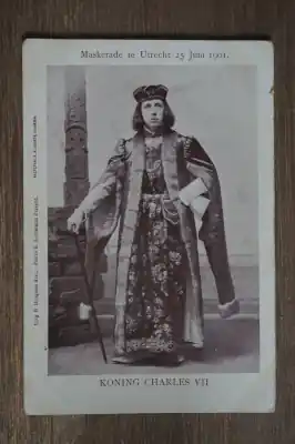 Zamów teraz Utrecht Maskerade 25 Juni 1901 Koning Cherles VII