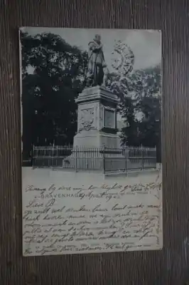 Den Haag Standbeeld van Prins Willem I Zwrot pieniędzy