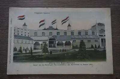 Ekspresowa dostawa Groningen Gebouw voor Kunst Nijverheid Groet van de Groninger tentoonstelling Orginele opname