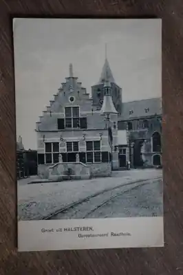 Halsteren Gerestaureerd Raadhuis Kup teraz