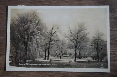 Sneek Wilhelminapark in winterpracht Zwrot pieniędzy