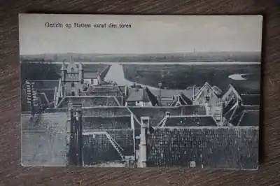 Autentyczny Hattem Gezicht vanaf den toren